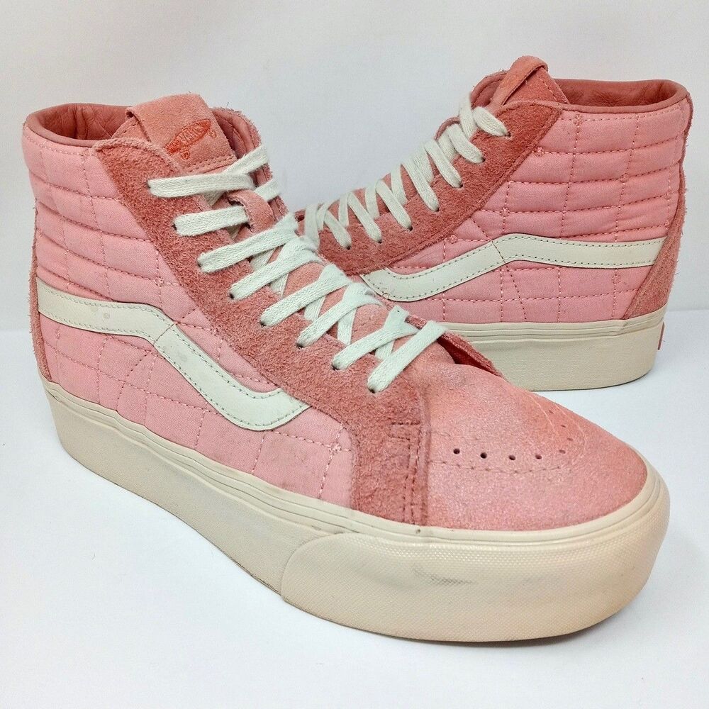 Vans x Joe Fresh Goods Sk8-Hi Platform Skate Sneakers Size Womens 10 / Mens 8.5 - Picture 1 of 9